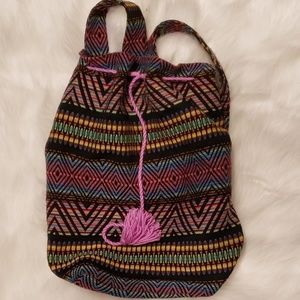 Multicolored backpack
